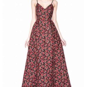 Alice + Olivia Rose Gown with Pockets